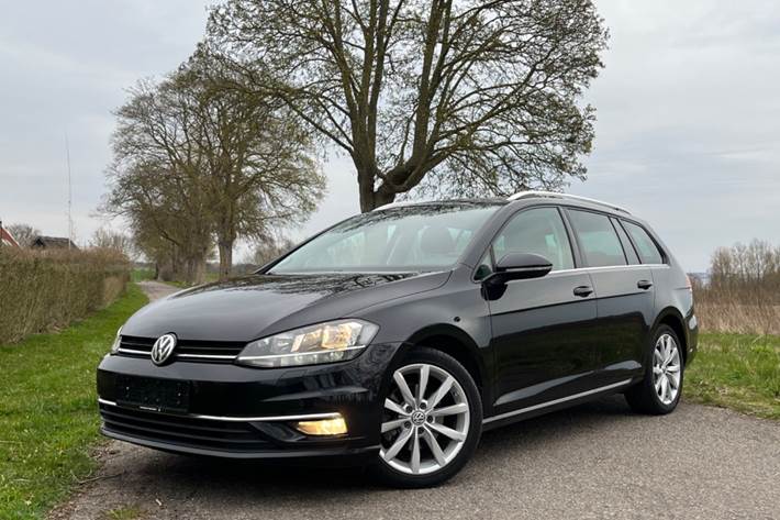 Sort VW Golf VII fra 2019