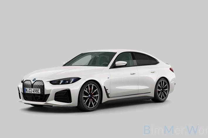 Hvid BMW i4 fra 2025