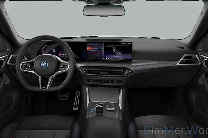 Hvid BMW i4 fra 2025