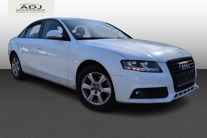 Hvid Audi A4 fra 2008