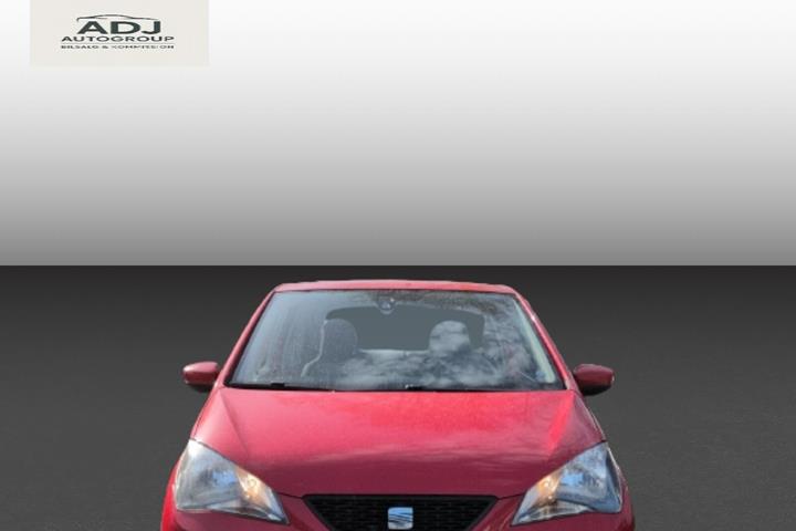 Rød Seat Mii fra 2013