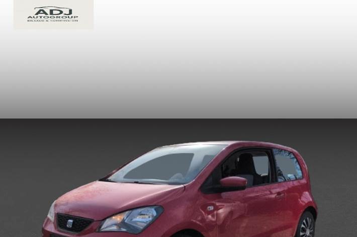 Rød Seat Mii fra 2013