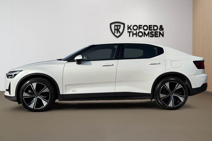 Hvid Polestar 2 fra 2023