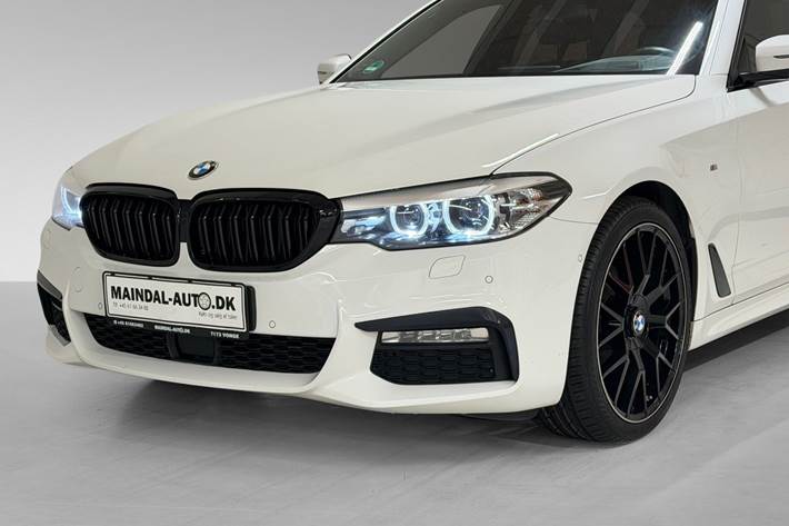 Sort BMW 520d fra 2018