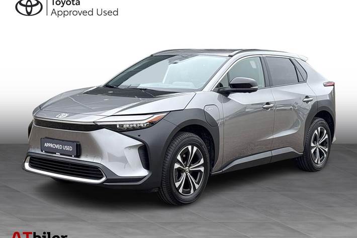 Grå Toyota BZ4X fra 2025