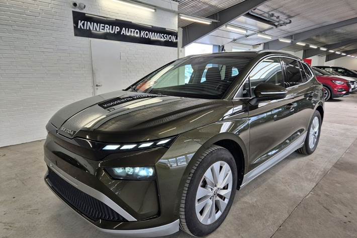 Grøn Skoda Enyaq fra 2025