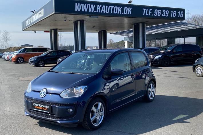 Blå VW up fra 2013