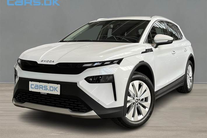 Hvid Skoda Elroq fra 2026 set udefra