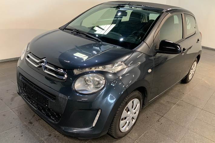 Grå Citroën C1 fra 2015 set udefra