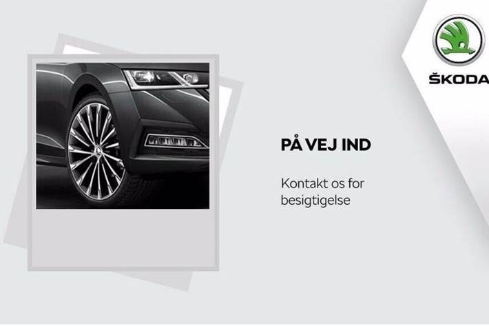 Blå Skoda Enyaq fra 2025