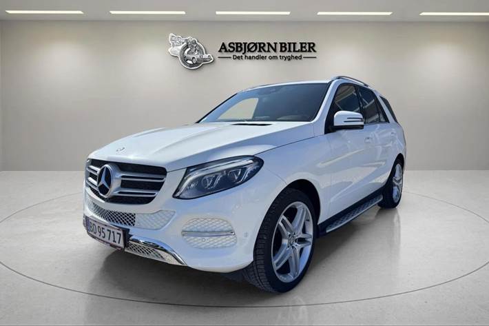 Hvid Mercedes GLE350 d fra 2016