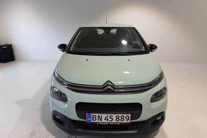 Blå Citroën C3 fra 2017