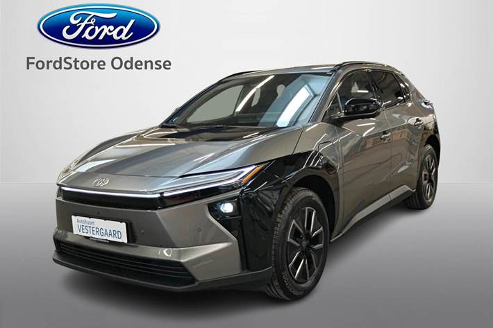 Grå Toyota BZ4X fra 2025