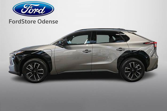 Grå Toyota BZ4X fra 2025
