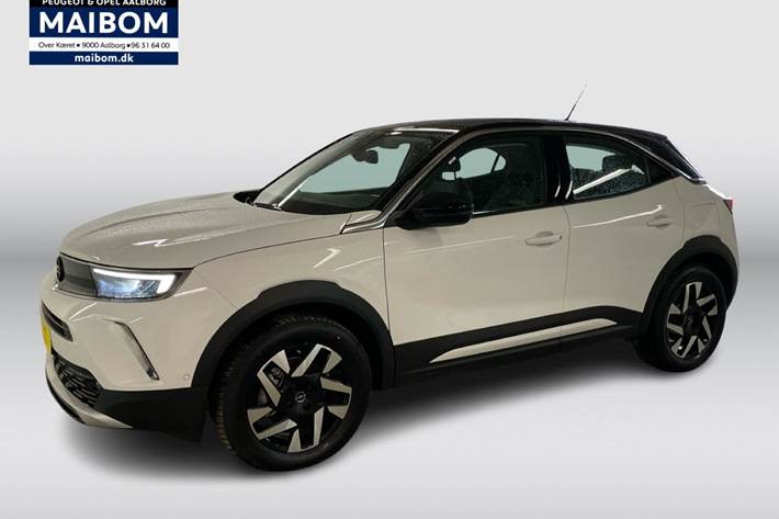 Hvid Opel Mokka-e fra 2023