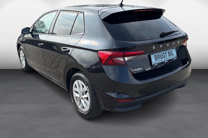 Sort Skoda Fabia fra 2023