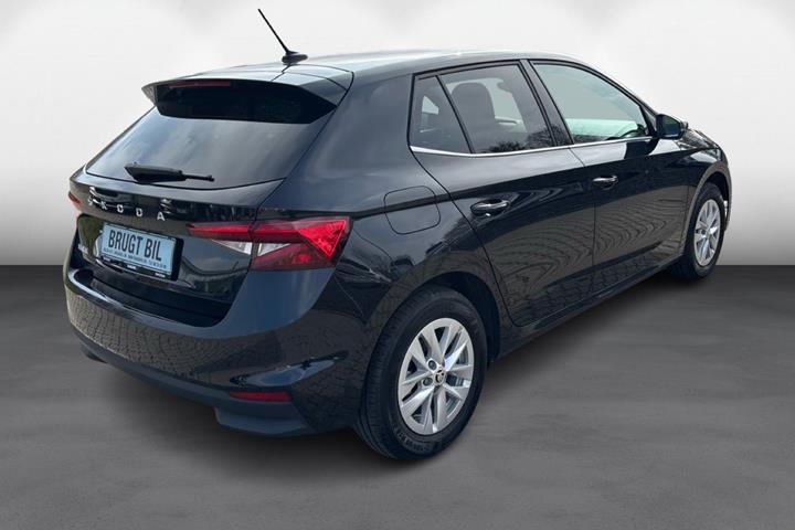 Sort Skoda Fabia fra 2023