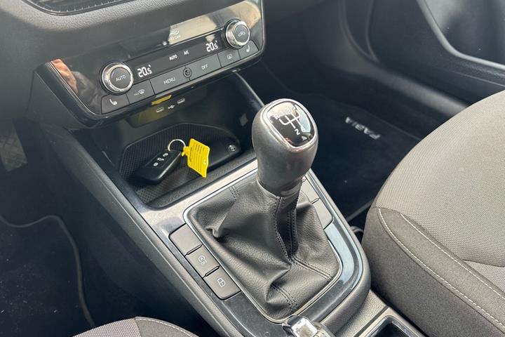 Sort Skoda Fabia fra 2023