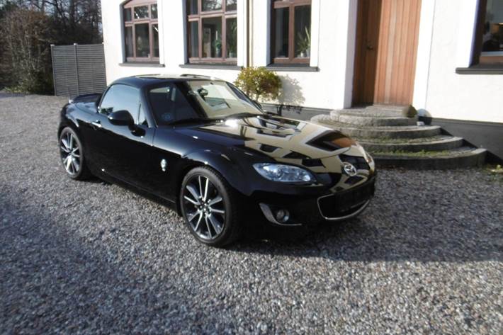 Sort Mazda MX-5 fra 2011