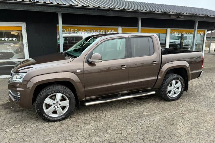 Brun VW Amarok fra 2018