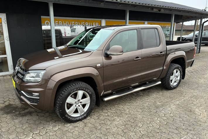 Brun VW Amarok fra 2018