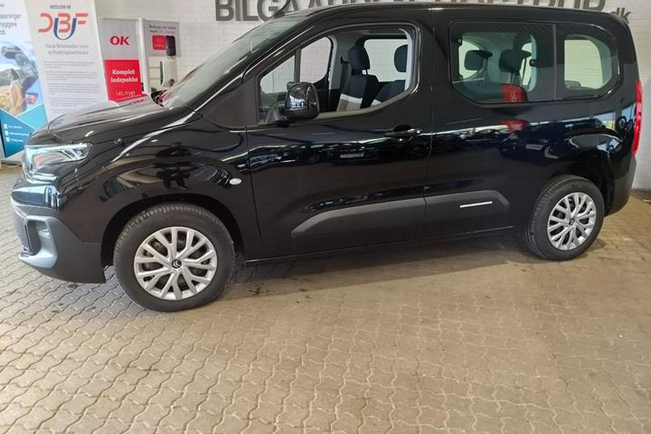 Sort Citroën ë-Berlingo fra 2024