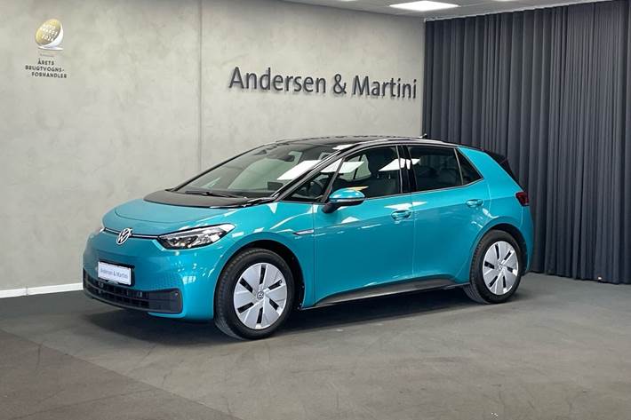 Turquoise VW ID.3 fra 2021