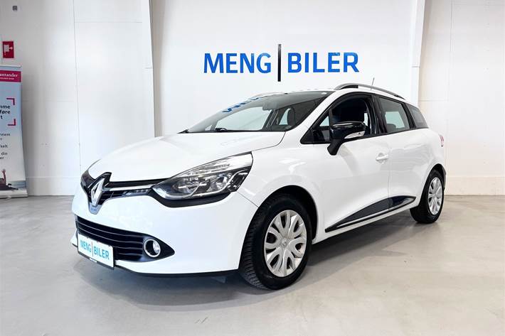 Hvid Renault Clio fra 2015