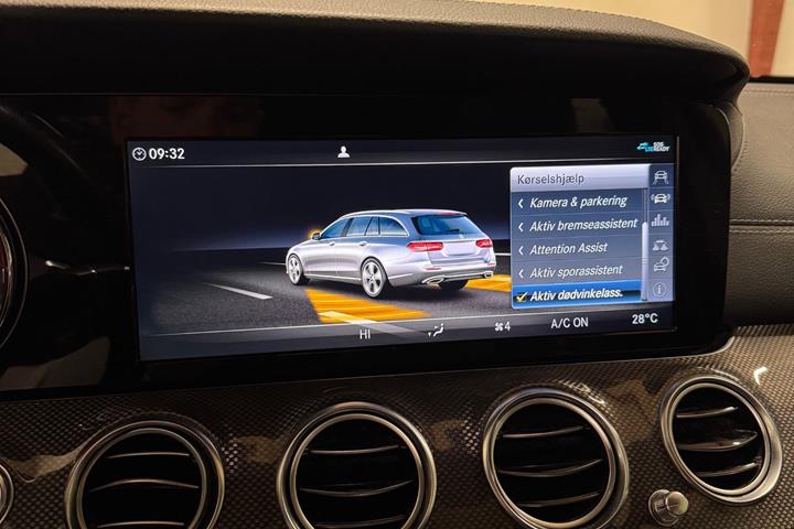 Sort Mercedes E400 fra 2017