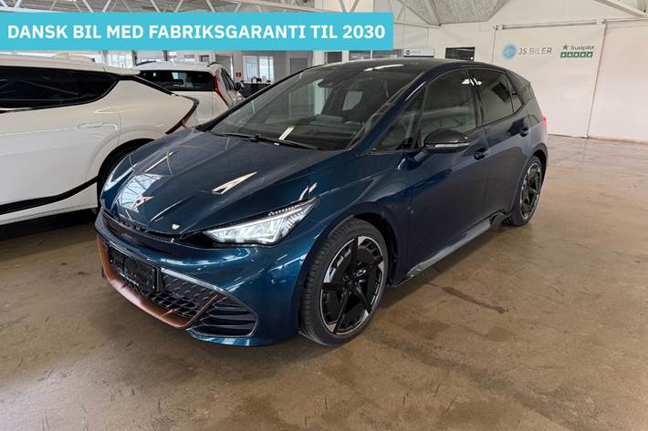 Blå Cupra Born fra 2025