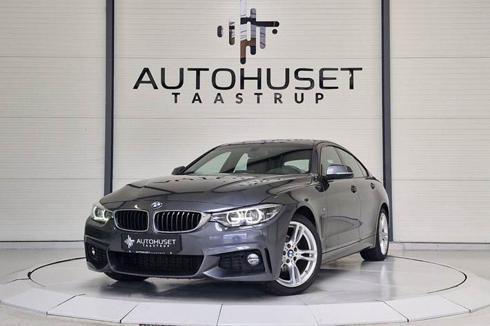 Grå BMW 420i fra 2019