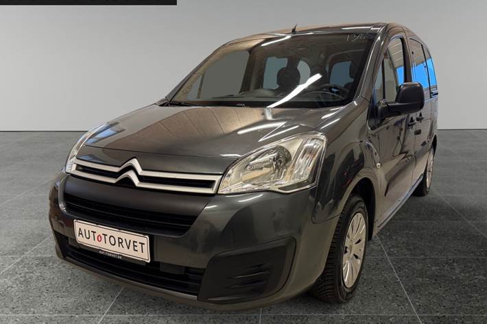 Sort Citroën Berlingo fra 2016 set udefra