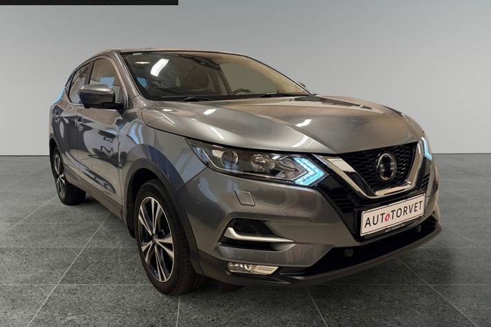 Grå Nissan Qashqai fra 2019
