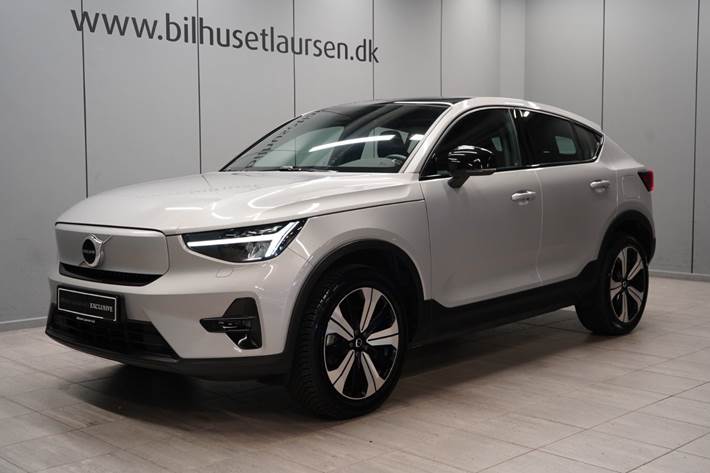Sølv Volvo C40 fra 2023
