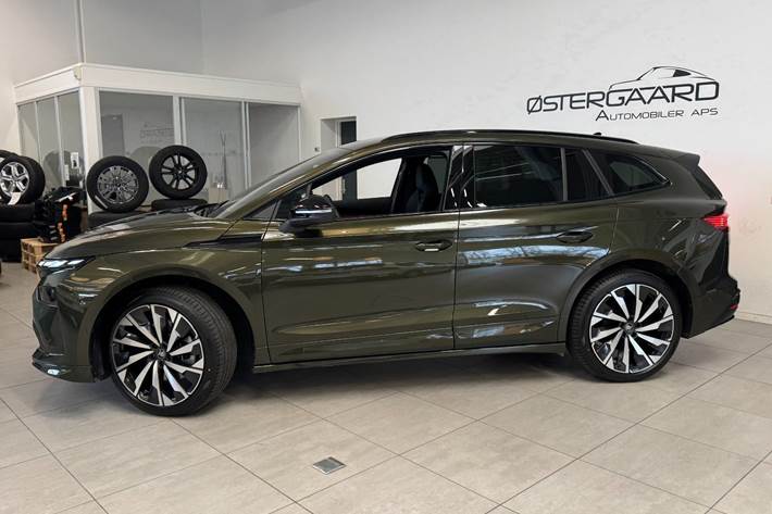 Grøn Skoda Enyaq fra 2026