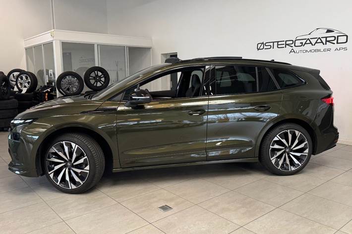 Grøn Skoda Enyaq fra 2026
