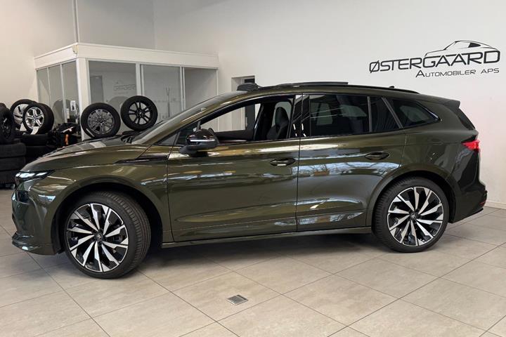Grøn Skoda Enyaq fra 2026