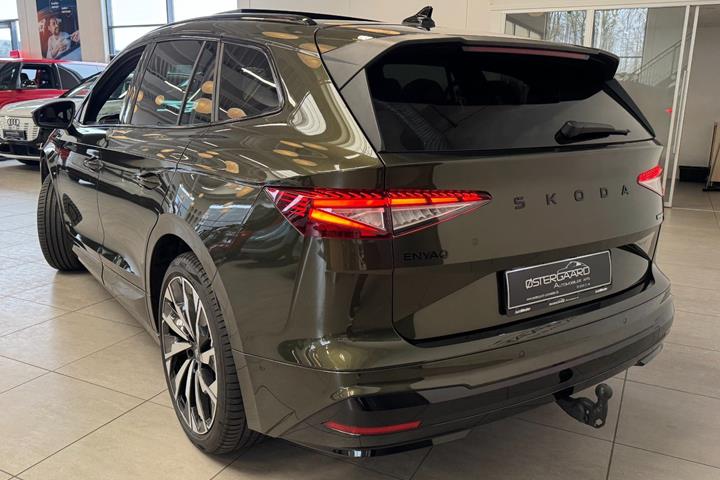 Grøn Skoda Enyaq fra 2026