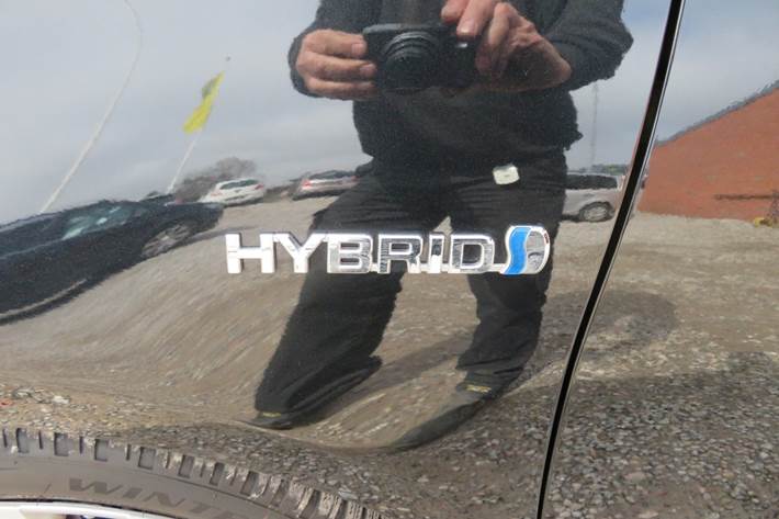 Sort Toyota Yaris fra 2017