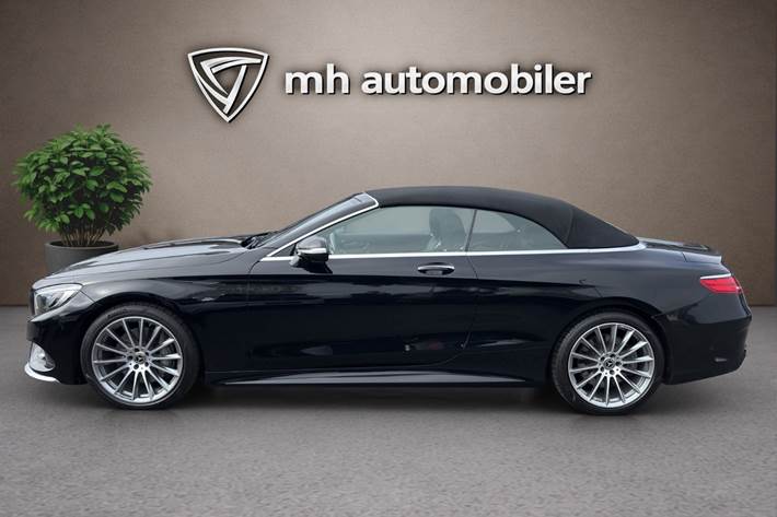 Sort Mercedes S500 fra 2016