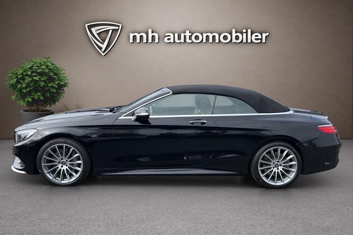Sort Mercedes S500 fra 2016