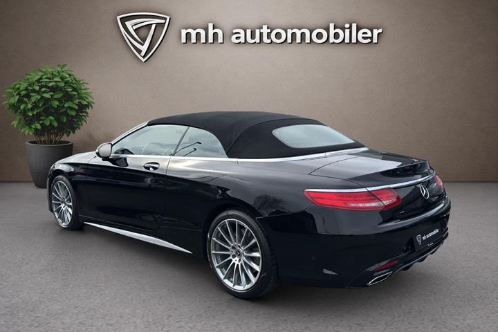 Sort Mercedes S500 fra 2016