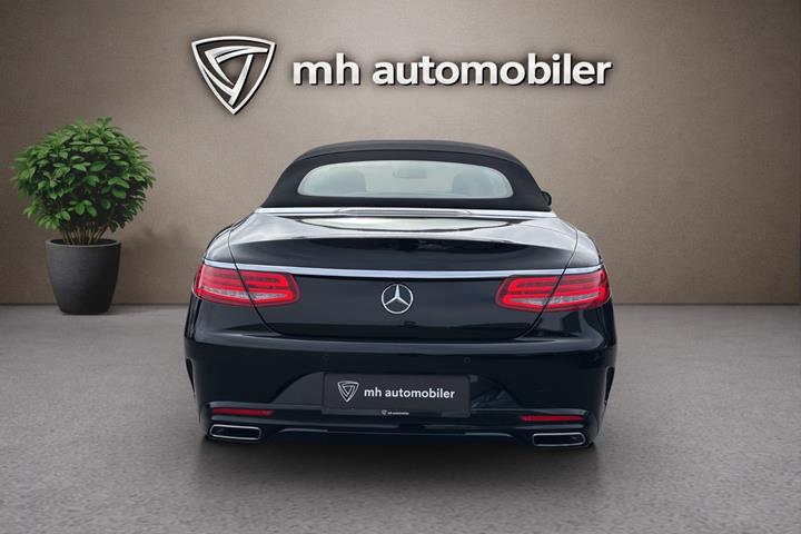 Sort Mercedes S500 fra 2016