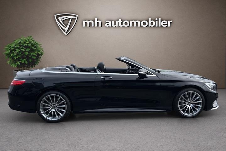 Sort Mercedes S500 fra 2016