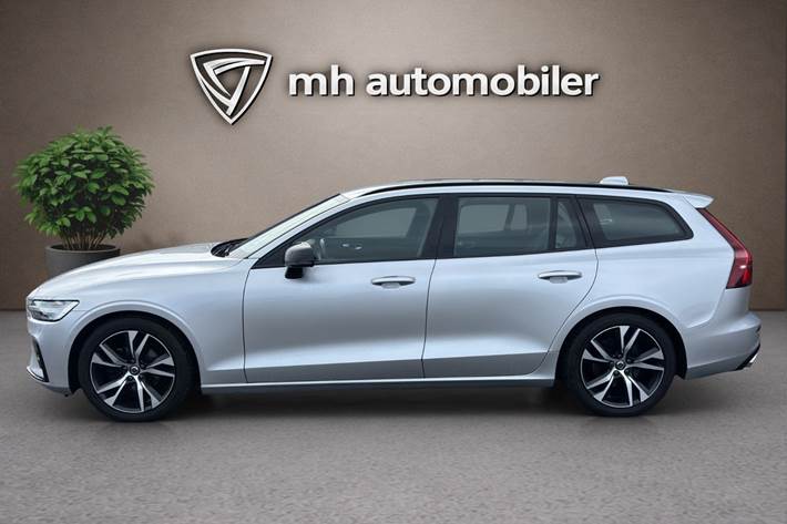 Sølv Volvo V60 fra 2021