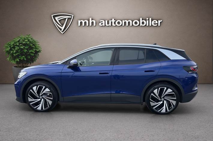 Blå VW ID.4 fra 2025
