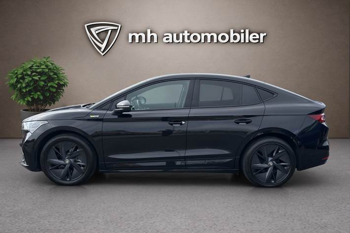 Sort Skoda Enyaq fra 2023