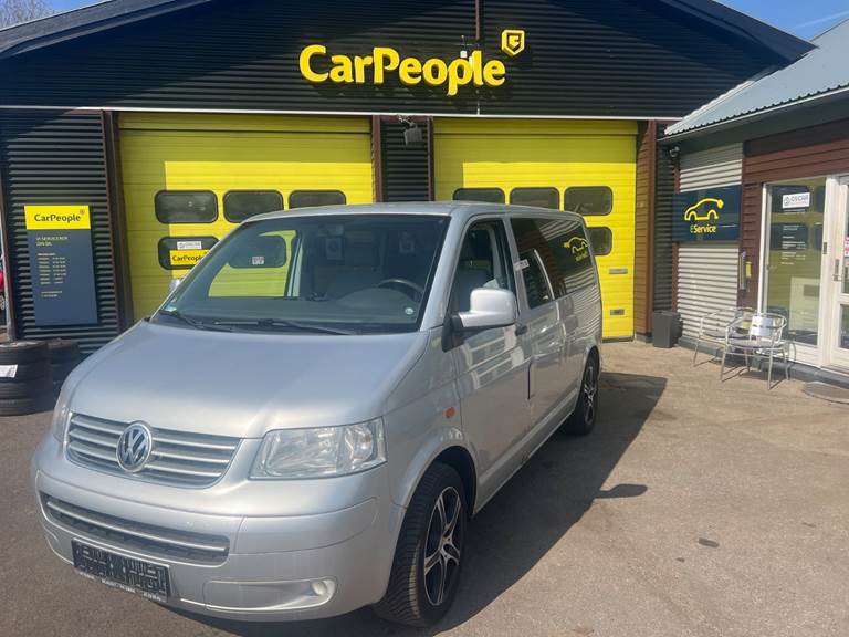 VW Transporter 2,5 TDi 130 Kassevogn aut. lang