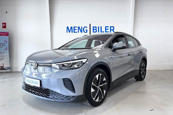 Grå VW ID.4 fra 2022 set udefra