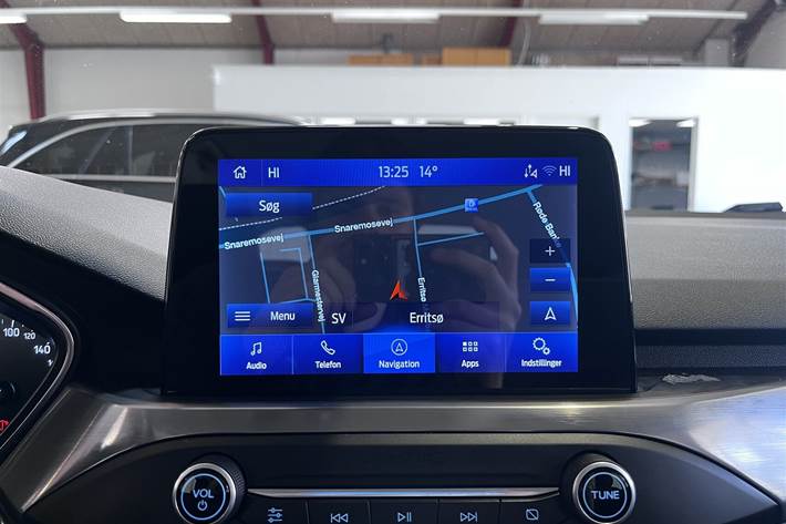 Grå Ford Focus fra 2019